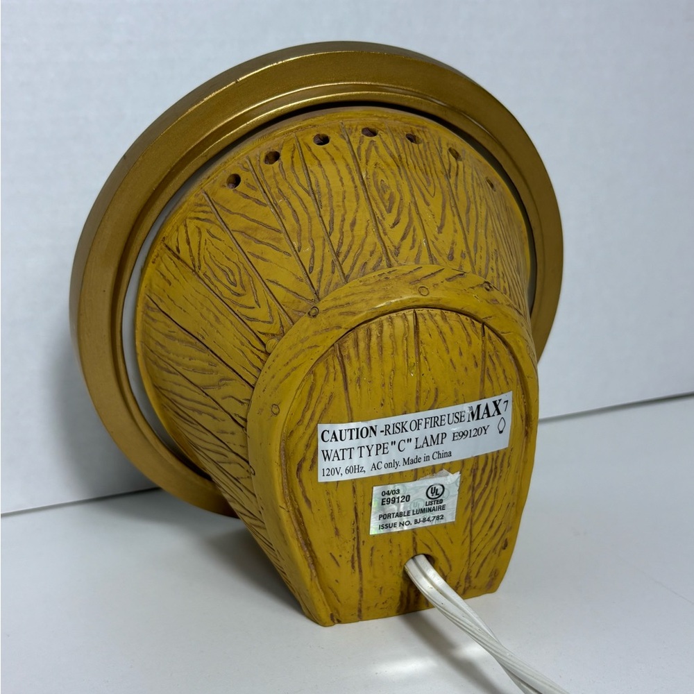 Gold Outlined Nautical Radiant Light Up Glow Lighthouse Decor Warm White - Picture 7 of 8